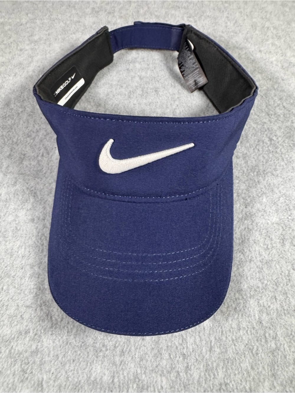 Nike Dri-FIT Golf Tech Tour Visor Navy- OS- Unisex